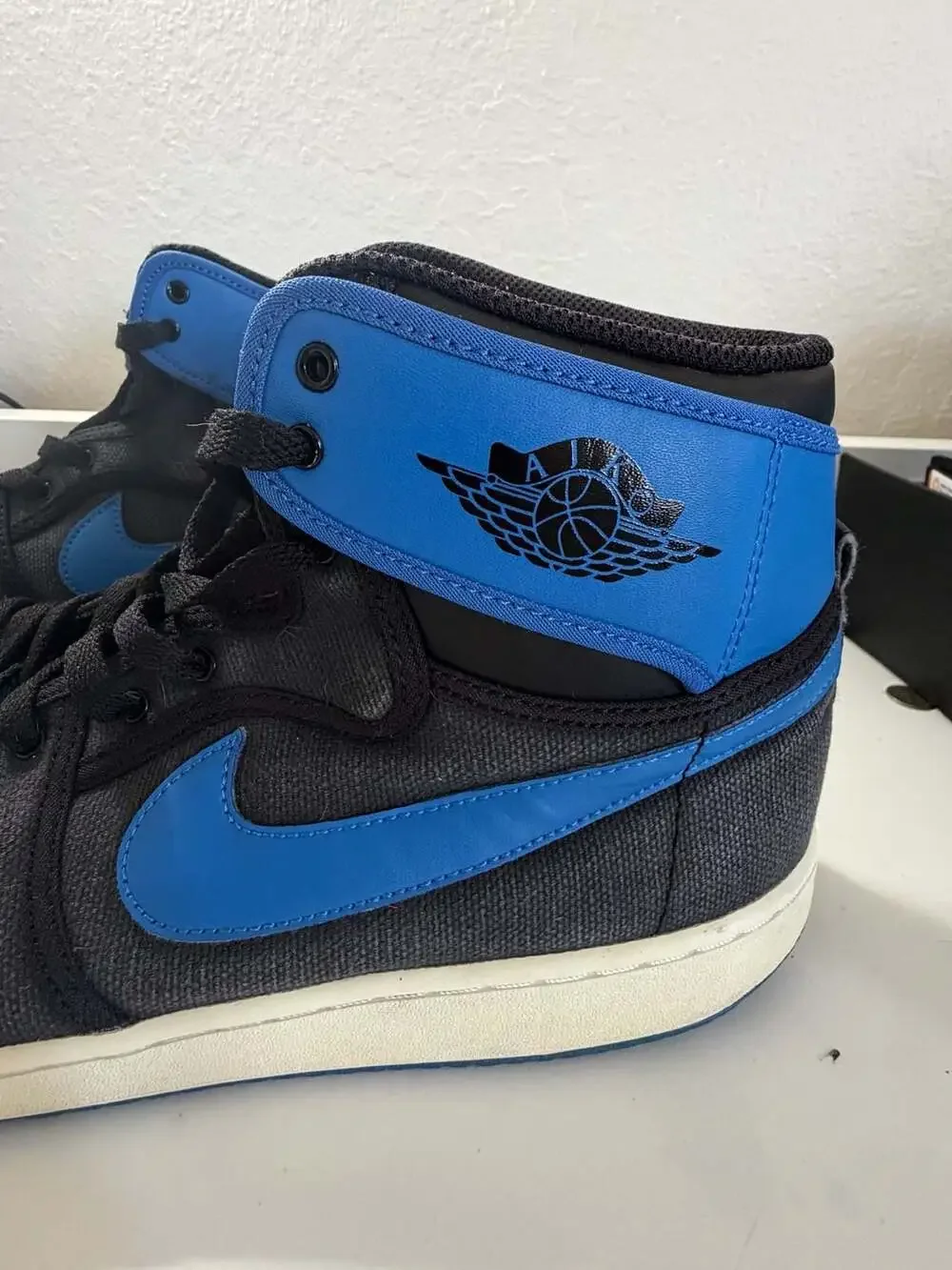 Nike Air Jordan 1 AJKO High OG Black Sport Blue Royal 638471-007
